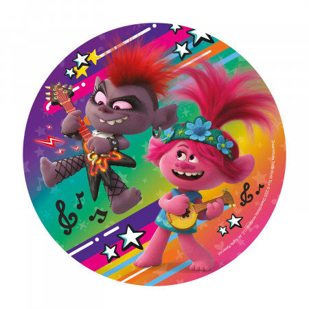 Disque A Gateau En Azyme Trolls Cm Disque A Gateau En Azyme Trolls Cm