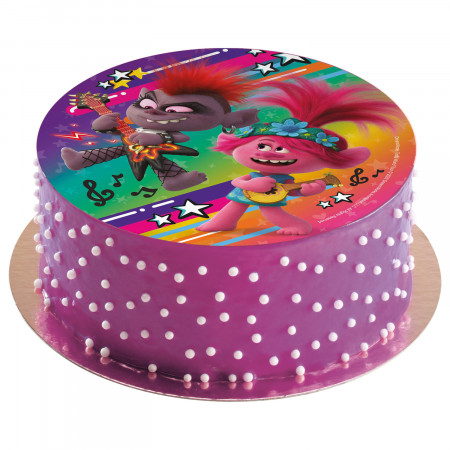 Disque A Gateau En Azyme Trolls Cm Disque A Gateau En Azyme Trolls Cm