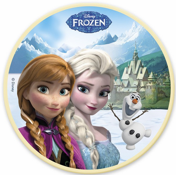Disque A Gateau En Chocolat 11 Cm Reine Des Neiges Disque A Gateau En Chocolat 11 Cm Reine Des Neiges