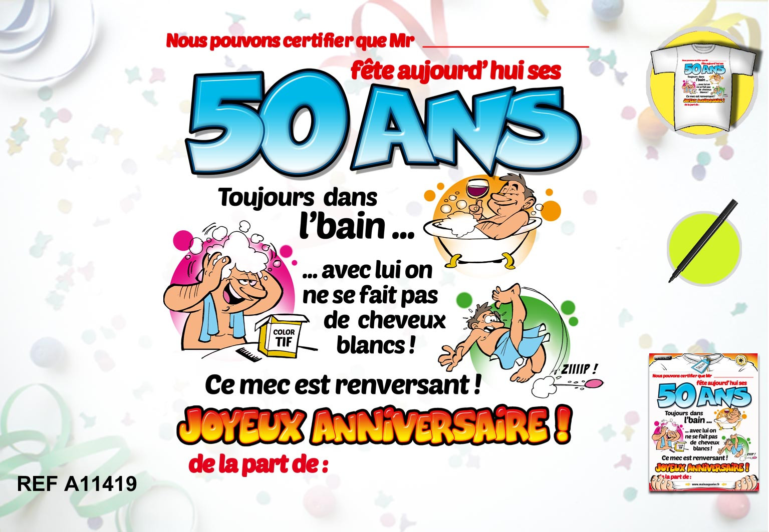 Bonne Fete 50 Ans Homme