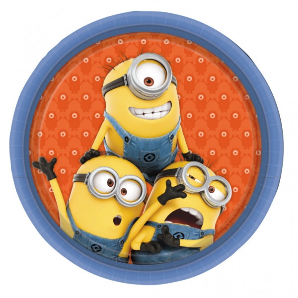 Lot De Assiettes Anniversaire Minions A Prix Dingue