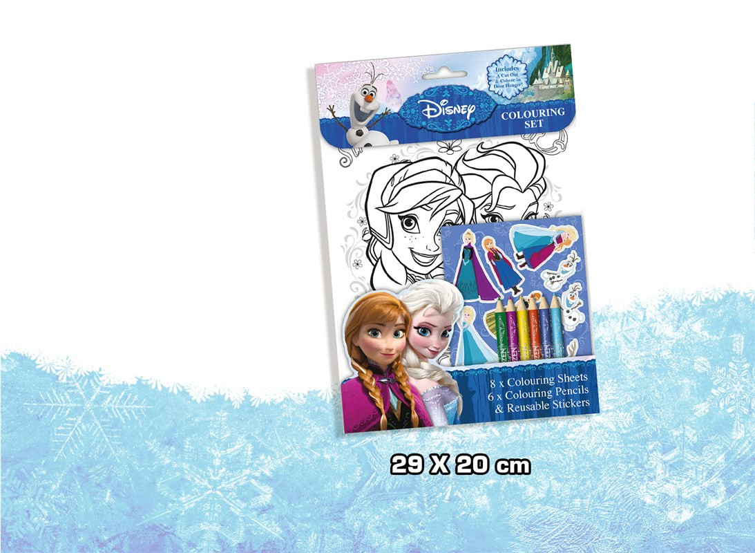 Set De Coloriage Reine Des Neiges Set De Coloriage Reine Des Neiges