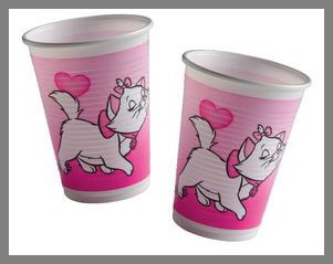 Gobelets Marie A Prix Discount Anniversaire Aristochats Pas Cher