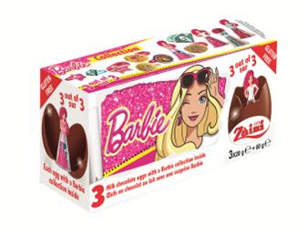 3 Oeufs Surprise Au Chocolat Barbie