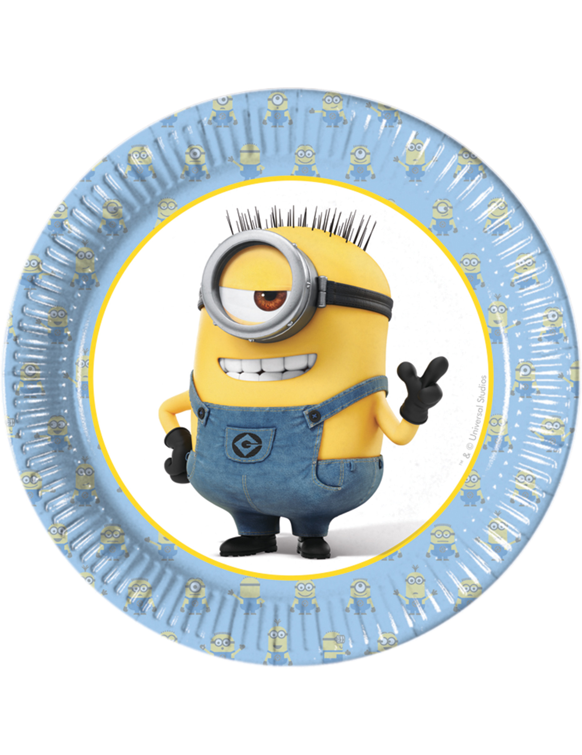 Lot De Assiettes Anniversaire Minions A Prix Dingue