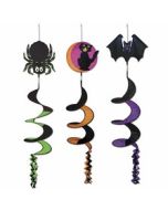 Suspension Halloween animaux x 3