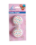 caissettes cupcakes pois