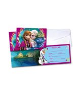 invitations anniversaire Reine des eiges