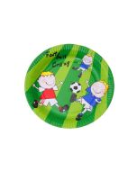 6 assiettes football