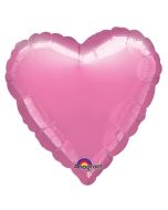 Ballon Hélium coeur- Rose flashy de 40 centimètres environ !