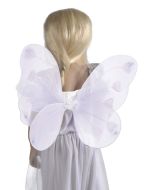 Ailes de papillon 32 cm x 48 cm - blanc