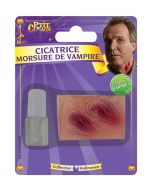 Cicatrice avec colle (3 ml) - morsures de vampire