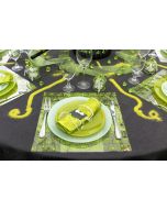 25 Set de table coeur - vert