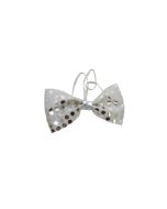 Noeud papillon sequins - Argent