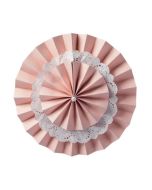 Eventail deco rose