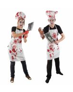 Costume adulte cuisinier sanglant - Taille unique