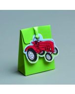 10 mini pochons avec vignettes tracteur