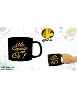 Mug noir et or - Un copain en or