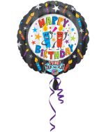 Ballon Happy Birthday chantant