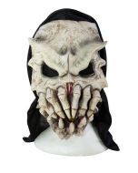 Masque adulte latex cagoule monstre