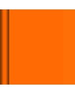 Nappe en rouleau papier damassé 6 x 1.18 m orange "Gappy"