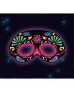 masque lumineux dia de los muertos 