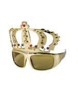 Lunettes couronne or