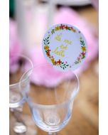 10 marque-verres blancs bucoliques - 2