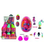 Oeuf surprise en plastique Trolls à prix discount