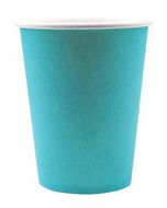 Gobelet carton couleur  Turquoise