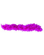 Boa en plumes fuchsia