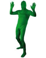 Costume adulte seconde peau vert - Taille M