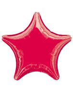 Ballon hélium étoile - Rouge