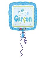 Ballon hélium Baby Shower garçon 43 cm