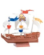 Décor gâteau : bateau de pirate