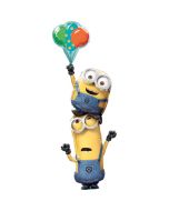 ballon hélium géant kévin et bob les minions