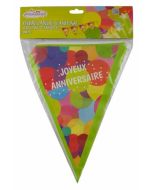 guirlande fanions pop joyeux anniversaire