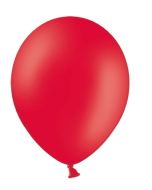 100 ballons 27 cm rouge pastel