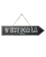 Flèche signalétique "c'est par là"