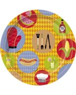 Assiettes PM - Barbecue - x8