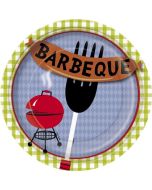 Assiettes GM - Barbecue - x8