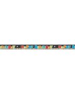 Banderole Birthday Stripes