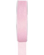 Ruban Organdi rose - 7 mm