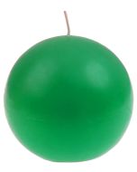 Bougie ronde verte