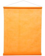 Tenture de salle fluo - orange