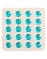 20 Diamants sucre gélatine - bleu
