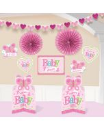 Kit de décoration de salle Baby Shower fille