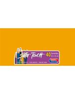 Serviettes soft touch - Abricot