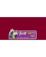 Serviettes soft touch - Bordeaux