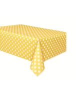 Nappe à pois jaune